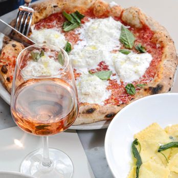 Eataly Las Vegas signature dishes The La Pizza
Dry Aged New York Strip Steak
Cacio E Pepe